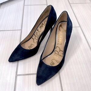 Sam Edelman Blue Suede Pumps